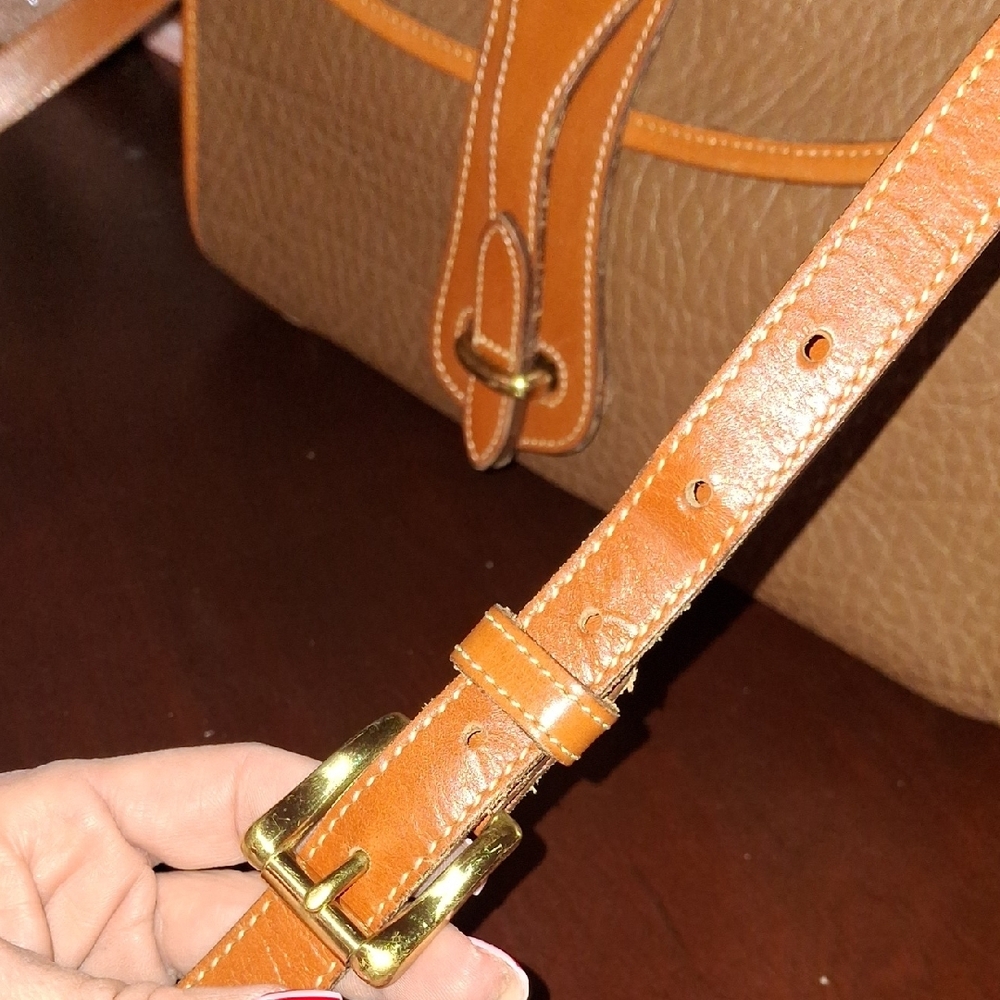 Dooney & Bourke Tan Leather Bag - Picture 4 of 16